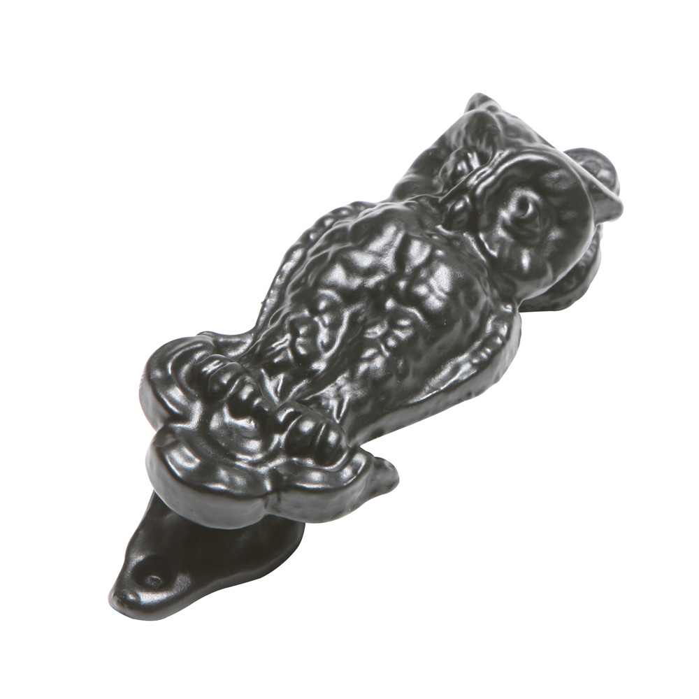 Kirkpatrick 2623 Owl Door Knocker - Antique Black